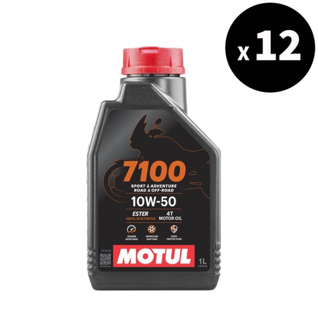 MOTUL 7100 4T 10W50 motorolaj 1L (12 db)