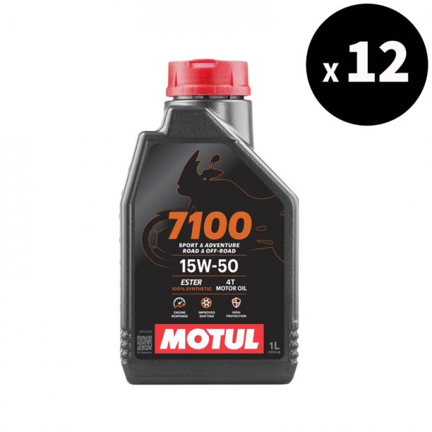 MOTUL 7100 4T 15W50 motorolaj 1L (12 db)