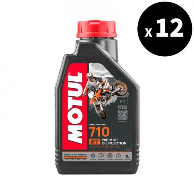 MOTUL 710 2T 2 tem motorolaj 1L (12 db)