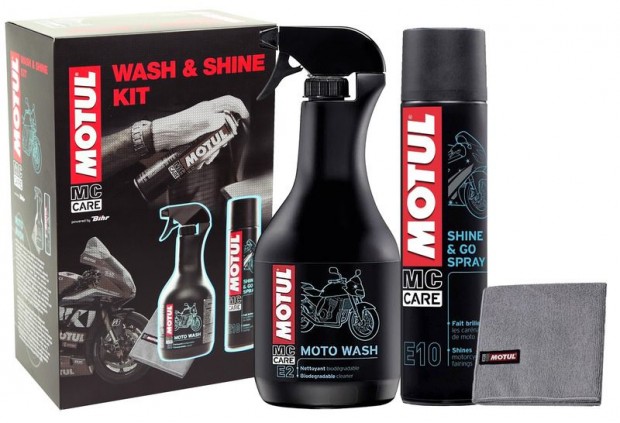 MOTUL Wash & Shine készletek - 12 készlet