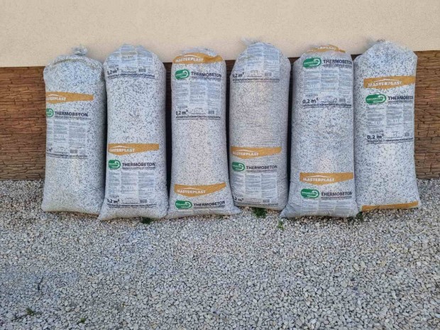 MP Thermobeton 0,2 m3 / zsák összesen 6 zsák Eladó