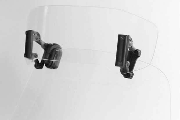 MRA Vario-Spoiler-top VSA-TÍPUS A 30/19 cm, Átlátszó