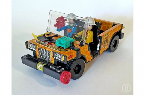 MSB safari jeep (nem Schenk) aut, 2 figura, kiegsztk