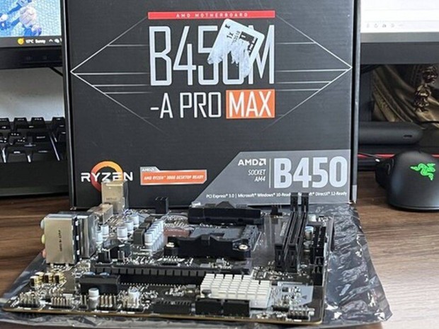 MSI B450M-A Pro Max alaplap (legfrissebb BIOS)