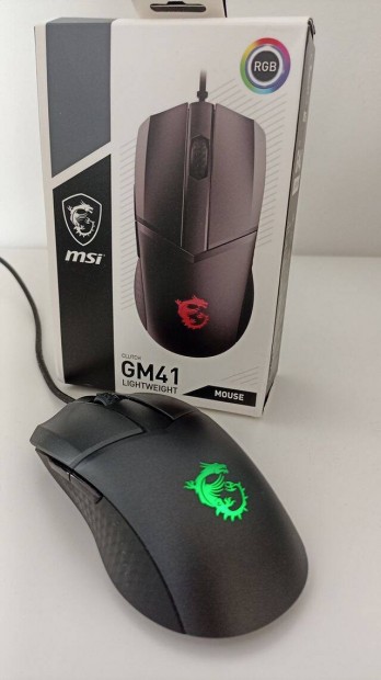 MSI Clutch GM41 Lightweight RGB gaming egr