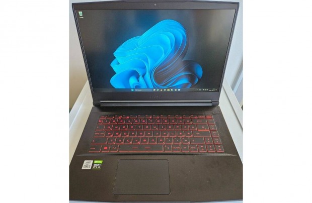 MSI GF65 (Rtx 3060) gamer laptop