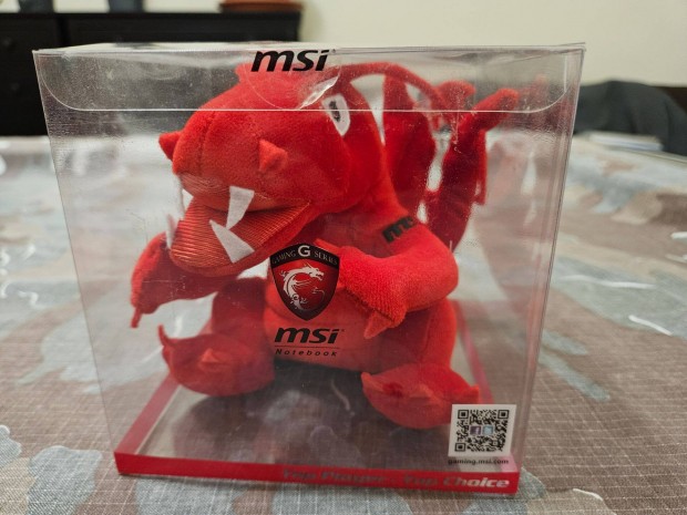 MSI Gaming piros plss srkny, bontatlan dobozban!