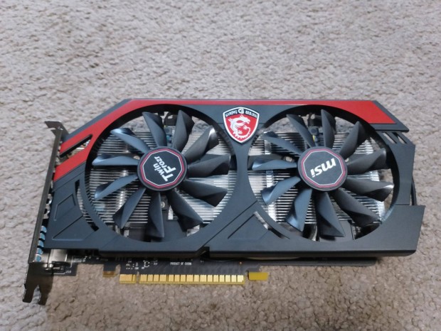 MSI Geforce 750 TI Twin frozer 2gb