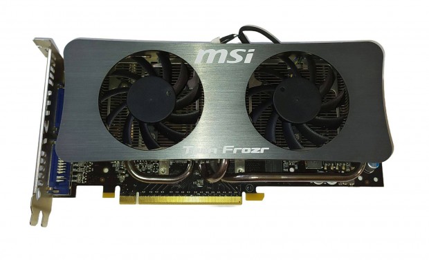 MSI Geforce GTS250 Twin Frozr OC 1GB 256bit PCI-E videkrtya