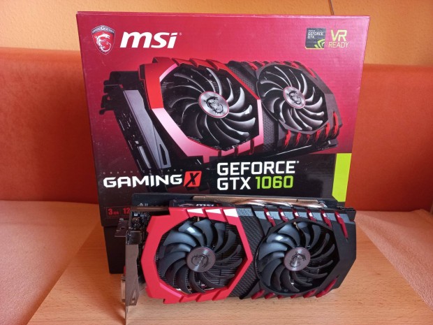 MSI Geforce Gtx 1060 Gaming X 3G VGA kártya