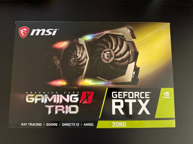 MSI Geforce Rtx 2080 Gaming X Trio 8GB