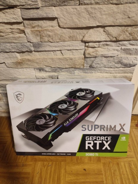 MSI Geforce Rtx 3080 TI Suprim X Lhr 12GB