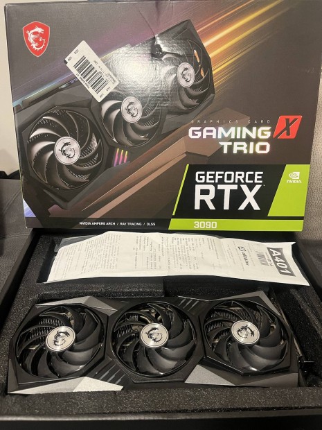 MSI Geforce Rtx 3090 Gaming X Trio 24GB Gddr6X 384bit