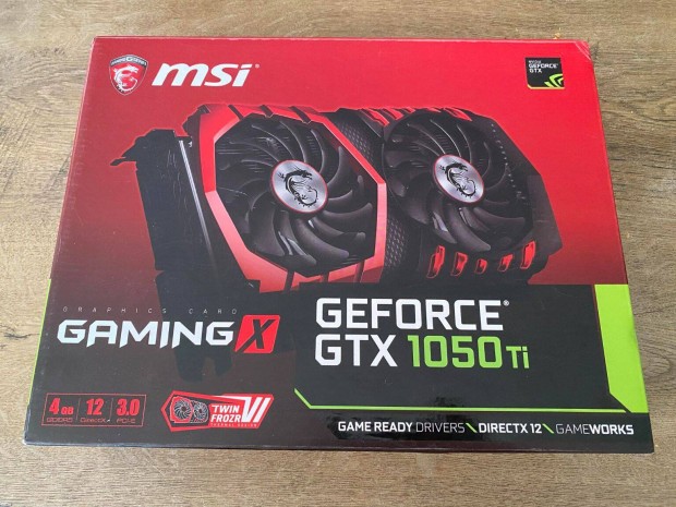 MSI Gtx 1050 Ti videkrtya