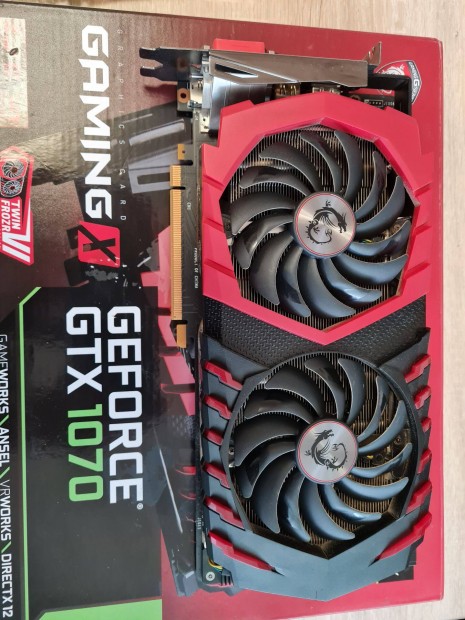 MSI Gtx 1070 256bit 8GB