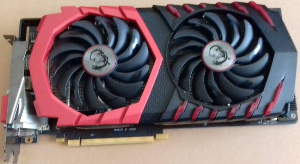 MSI Gtx 1070 Gaming X 8 GB videkrtya elad