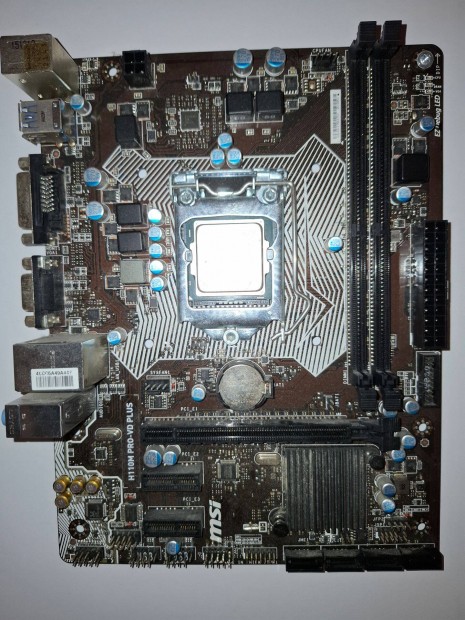 MSI H110M Pro-VD PLUS alaplap+ processzor