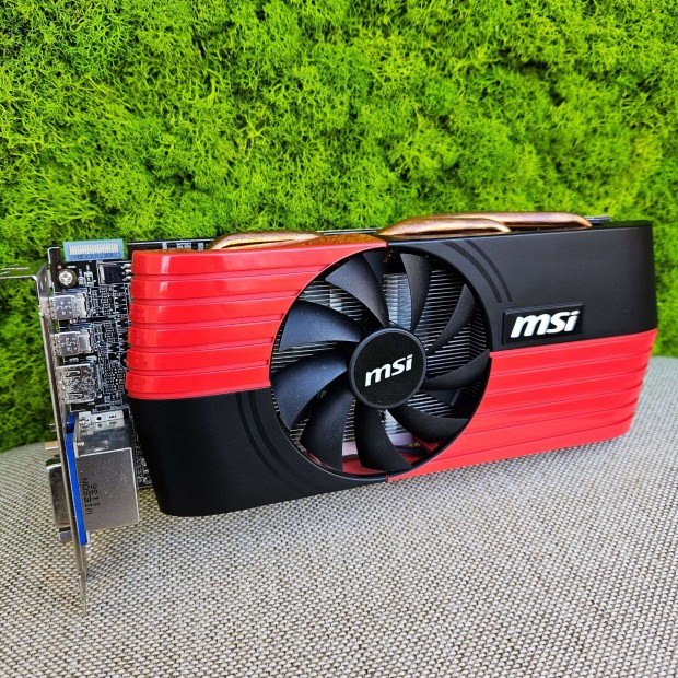 MSI HD 6870 OC (patika llapot, frissen pasztzva)