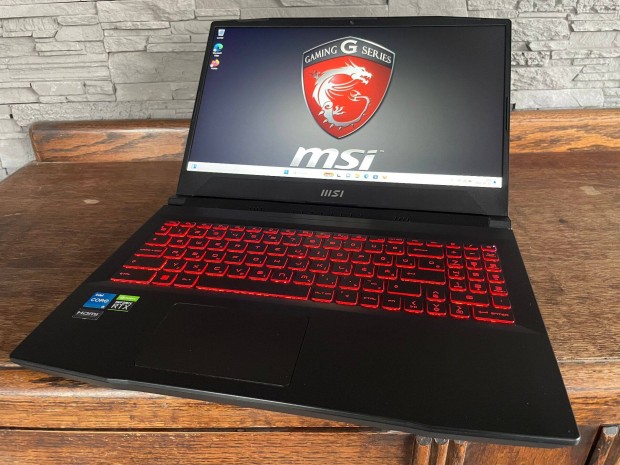 MSI Katana gamer laptop/i5-12500H/16Gb ram/512Gb ssd/Rtx3050/144Hz