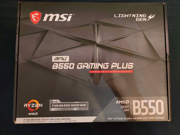 MSI MPG B550 Gaming PLUS Alaplap