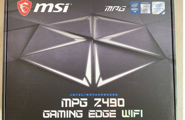 MSI MPG Z490 Gaming EDGE WIFI alaplap elad!