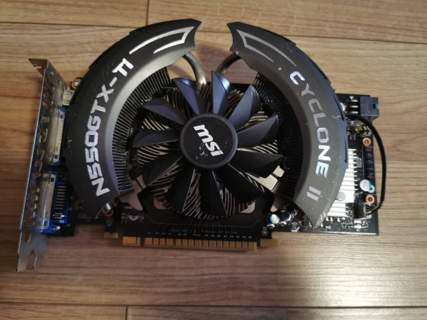 MSI N550Gtx Ti Cyclone II OC 1GB Videokrtya 