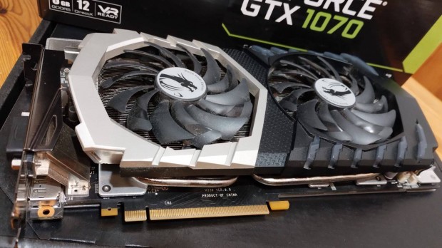 MSI Quick Silver Geforce Gtx 1070 8GB Gddr5 256bit