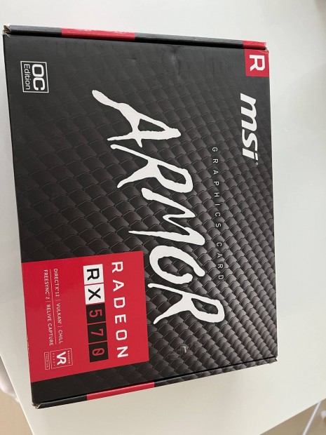 MSI Radeon RX570 8GB videkrtya