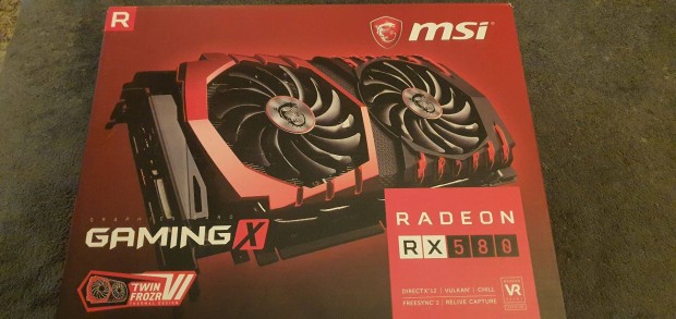 MSI Radeon RX 580 8GB Gddr5 256bit Gaming X Led Videokrtya