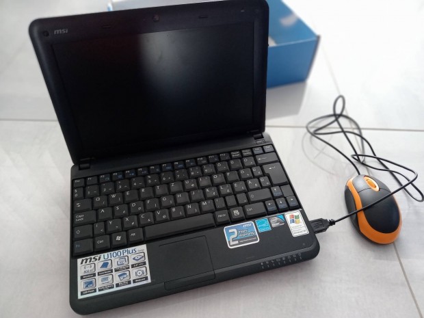 MSI U100 PLUS laptop jszer llapotban