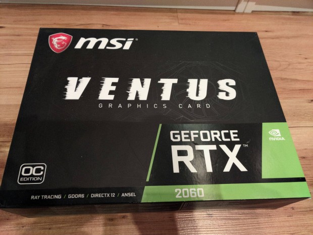 MSI Ventus Rtx 2060 6Gb elad