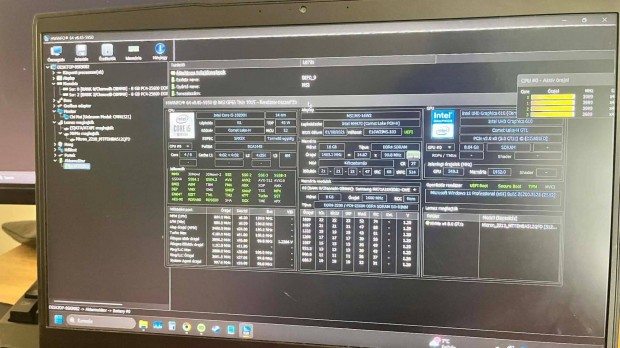 MSI gamer laptop Rtx 3060 i5-10200H 16GB ddr4