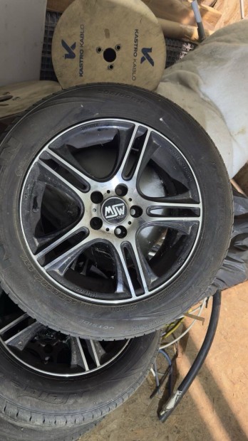 MSW Alufelni gumival 205/60/R16