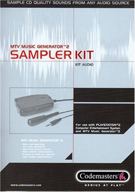 MTV Music Generator Sampling Kit Playstation 2 jtk