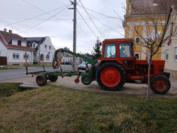 MTZ82 kik�zel�t�vel,fardaruval