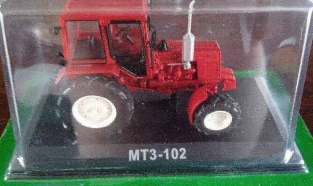 MTZ 102 (82R) traktor kisauto modell 1/43 Elad