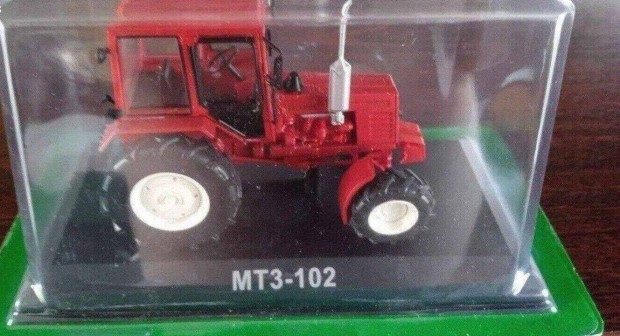 MTZ 102 (82R) traktor kisauto modell 1/43 Elad