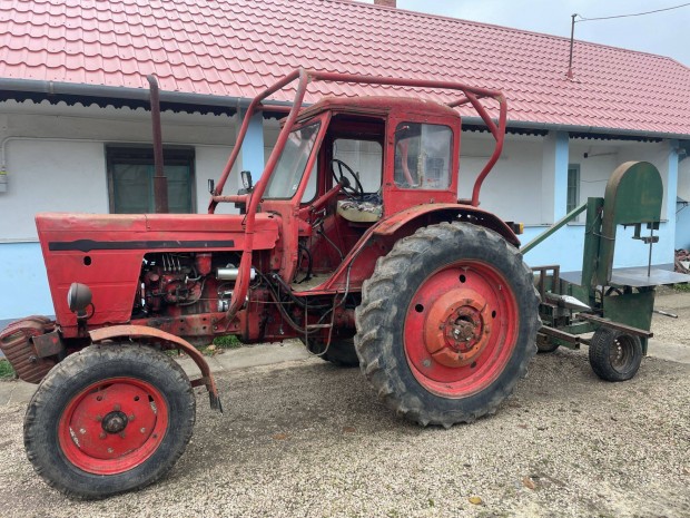 MTZ 50 traktor Kpos Hastval Szalagfrsszel Egyben