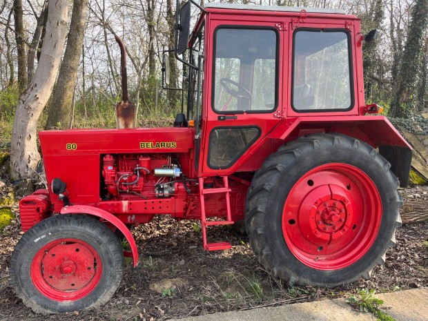 MTZ 80, 5845 üzemórával, 2026.02-ig érvényes műszakival