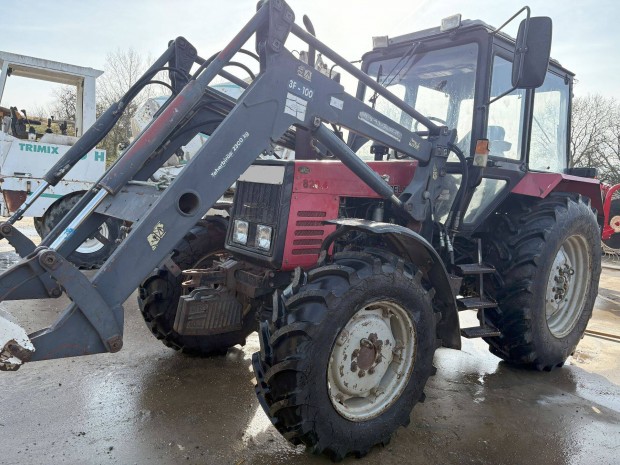 MTZ 820.4 Ferroflex homlokrakodval, trgyavilla, raklapvilla