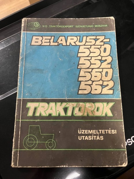 MTZ Belarusz 550-552-560-562 traktorok zemeltetsi gpknyv