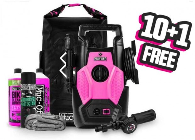 MUC-OFF Magasnyomású Mosó Motorkerékpár Készlet - 10 darabos csomag +