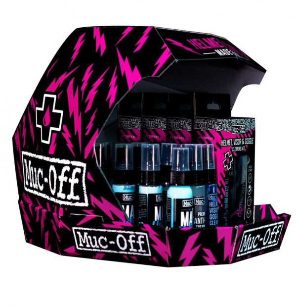 MUC-OFF bukósisak pult kijelző
