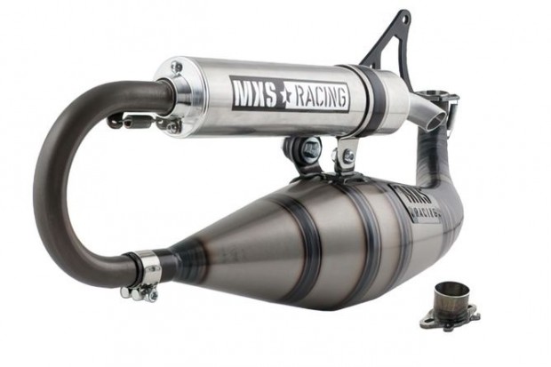 MXS Racing GP90 2014 kipufogó univerzális karimával, Yamaha Aeroxhoz