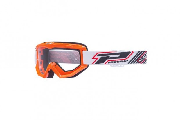 MX Szemüveg ProGrip 3201 átlátszó narancs