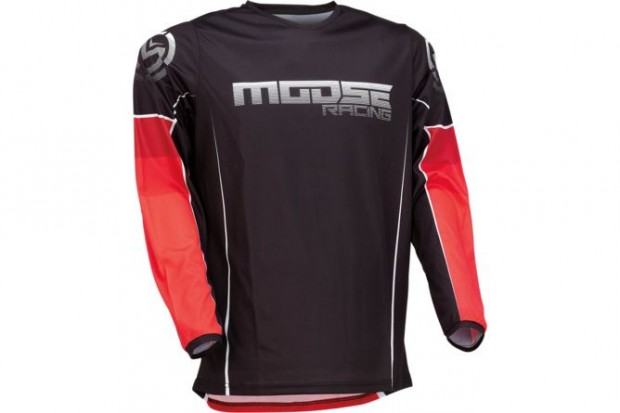 MX mez Moose Racing Qualifier piros/fekete SM