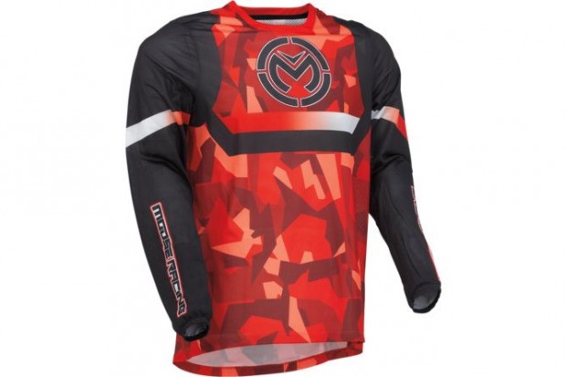 MX mez Moose Racing Sahara piros/fekete XL
