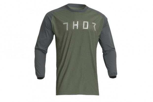MX mez Thor Terrain sötétzöld / faszénszürke 2X