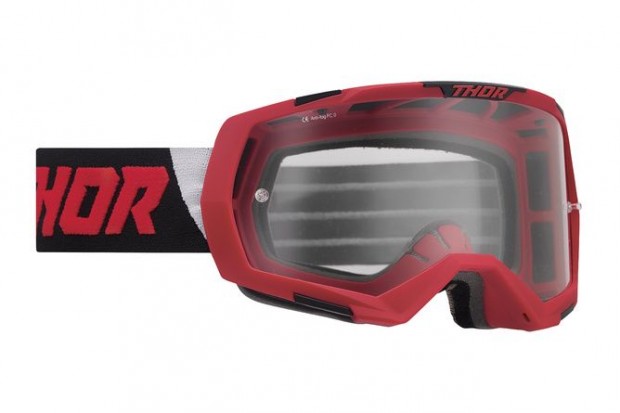 MX szemüveg Thor Regiment piros / fekete