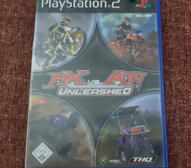 MX vs. ATV Unleashed Eredeti Playstation 2 lemez ( 3000 Ft )